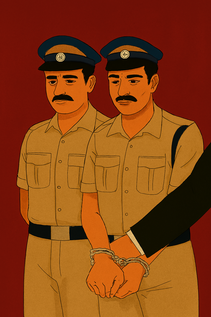 वडाला पुलिस अधिकारी रिश्वत लेते गिरफ्तार