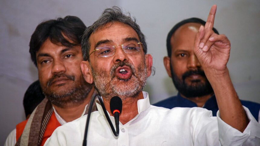 पटना रैली से उपेंद्र कुशवाहा ने बदले तेवर, एनडीए पर दबाव