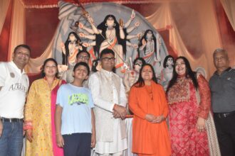डॉ. अनील काशी मुरारका ने किया श्री शतचंडी महायज्ञ के पंडाल का लोकार्पण