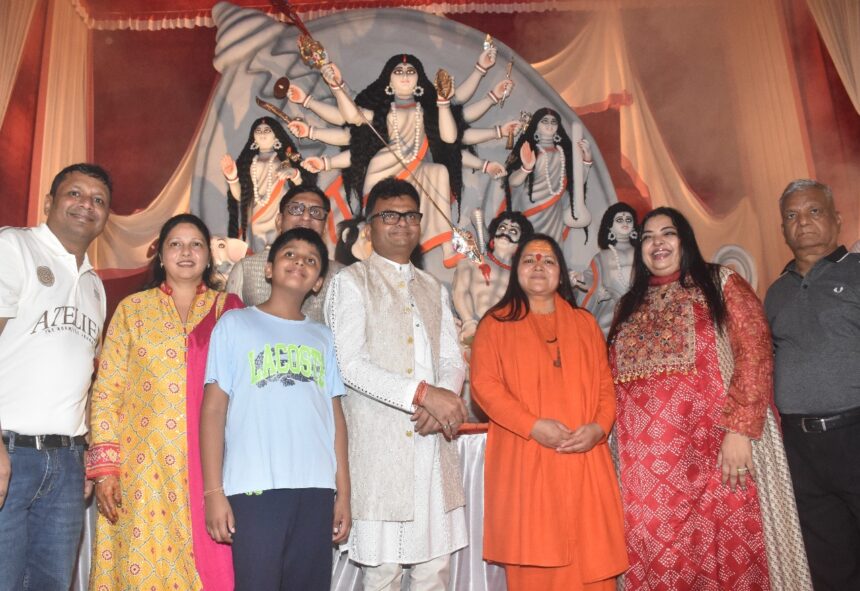 डॉ. अनील काशी मुरारका ने किया श्री शतचंडी महायज्ञ के पंडाल का लोकार्पण