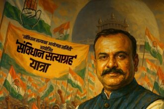 संविधान की रक्षा के लिए दीक्षाभूमि से सेवाग्राम तक कांग्रेस की संविधान सत्याग्रह पदयात्रा