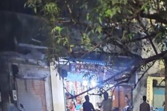 भिवंडी प्रभाग समिति तीन कार्यालय के सामने कचरे का अंबार