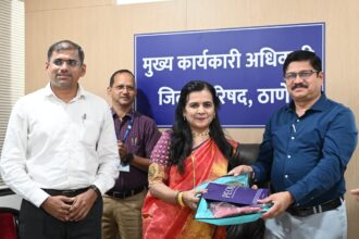 सहायक प्रशासन अधिकारी कल्पना तोरावणे सेवानिवृत्त, ठाणे जिला परिषद ने किया सम्मान