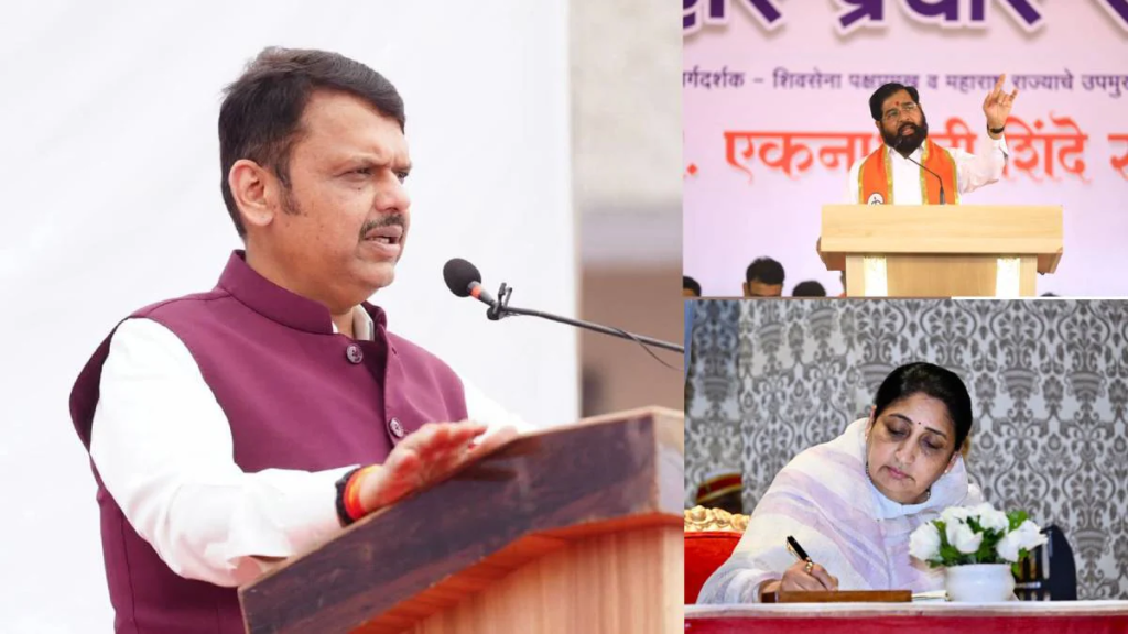 सीएम देवेंद्र फडणवीस के अचानक दिल्ली दौरे के बाद महाराष्ट्र की राजनीति में हलचल तेज, सुनेत्रा पवार की दिल्ली यात्रा को भी खास माना जा रहा है।