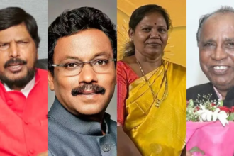 महाराष्ट्र की राज्यसभा सीटों के लिए बीजेपी ने रामदास आठवले, विनोद तावड़े, माया ईवनाते और रामराव वडकुते को नॉमिनेट किया।