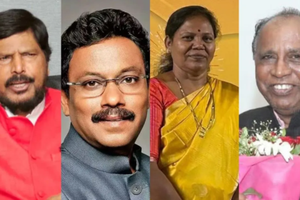 महाराष्ट्र की राज्यसभा सीटों के लिए बीजेपी ने रामदास आठवले, विनोद तावड़े, माया ईवनाते और रामराव वडकुते को नॉमिनेट किया।