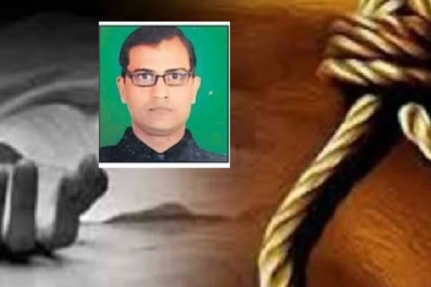 वाराणसी के लहंगपुरा इलाके में तंबाकू कारोबारी राजेश चौरसिया ने आत्महत्या की