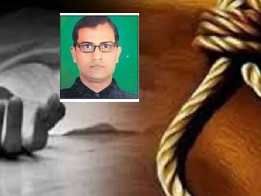 वाराणसी के लहंगपुरा इलाके में तंबाकू कारोबारी राजेश चौरसिया ने आत्महत्या की