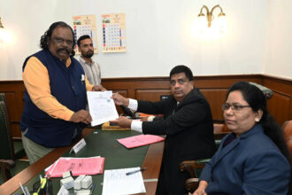 Ajay Singh Sengar Files Nomination