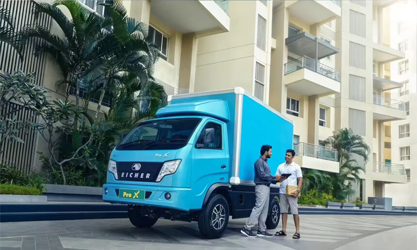 Amazon India Mini Electric Trucks