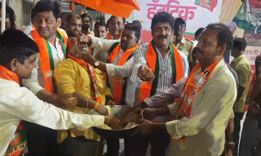 Bhiwandi BJP Workers Celebration