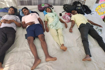 Central Railway Hunger Strike
