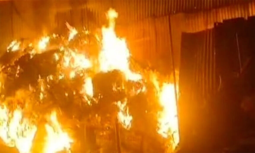 Diva Fire breaks out
