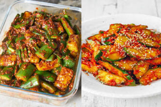 Healthy cucumber Korean Kimchi