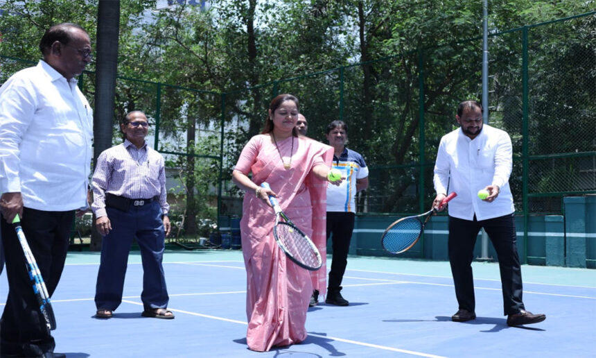 New Lawn Tennis Court