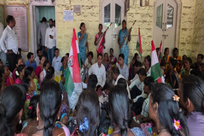 Shramjeevi Sanghatana Protest