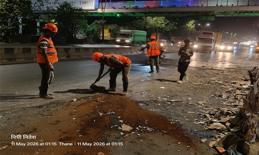 Thane Truck Accident