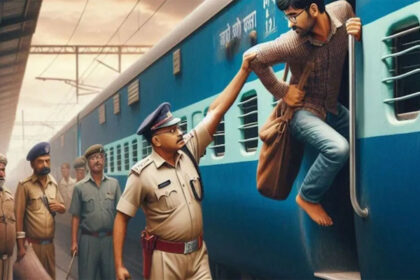 railway police apprehend passenger