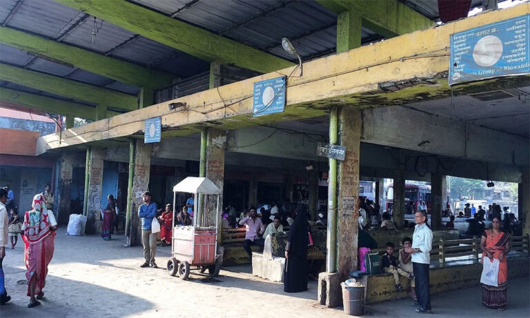 Bhiwandi temporary bus stand