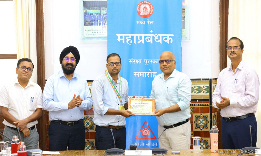 Central Railway Employees Honored