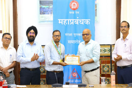 Central Railway Employees Honored