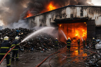 Goteghar Warehouse Fire