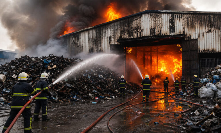 Goteghar Warehouse Fire