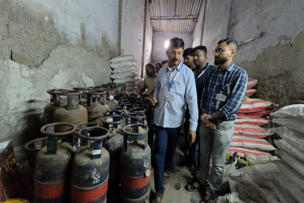 Illegal Gas Cylinders Seized