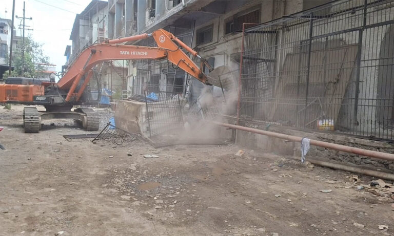 Illegal Warehouses Demolition