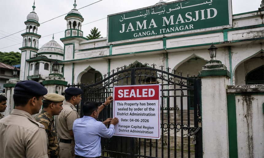 Itanagar Mosque Sealed
