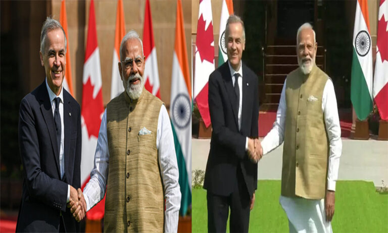 Modi-Carney Meeting