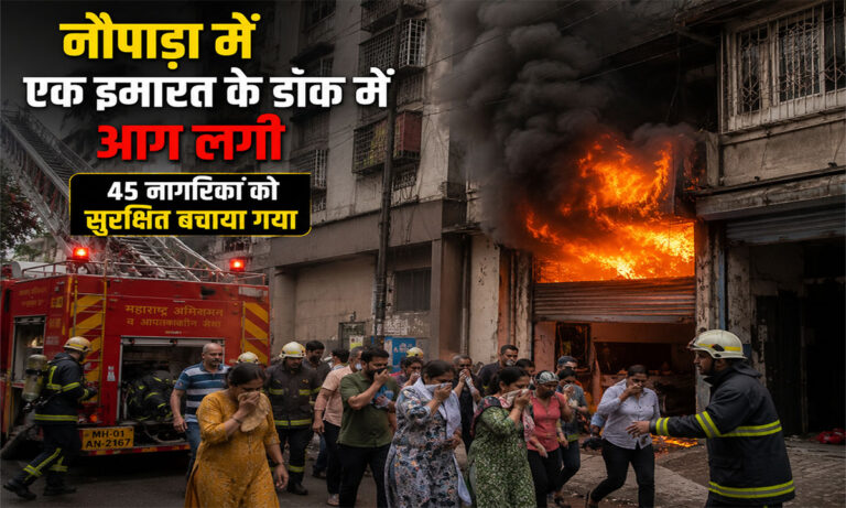 Naupada Building Fire