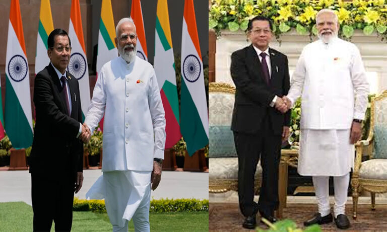 PM Modi-Myanmar Meeting