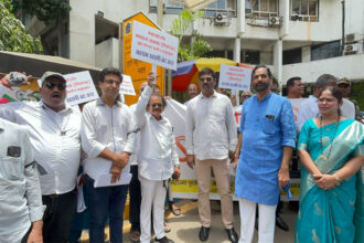 Traders Protest
