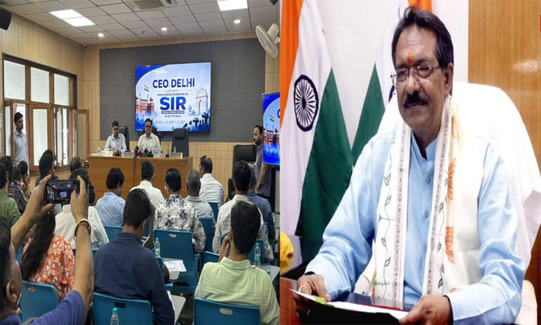 Delhi BJP SIR Meeting