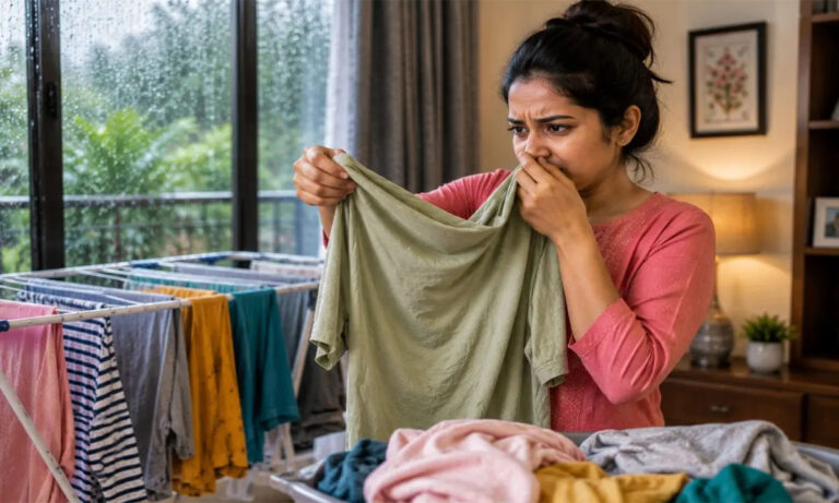 Get Rid of Smelly Clothes