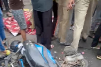 Speeding Electric Car Runs Amok in Navi Mumbai's Taloja Phase-1, One Dead, 12 Injured