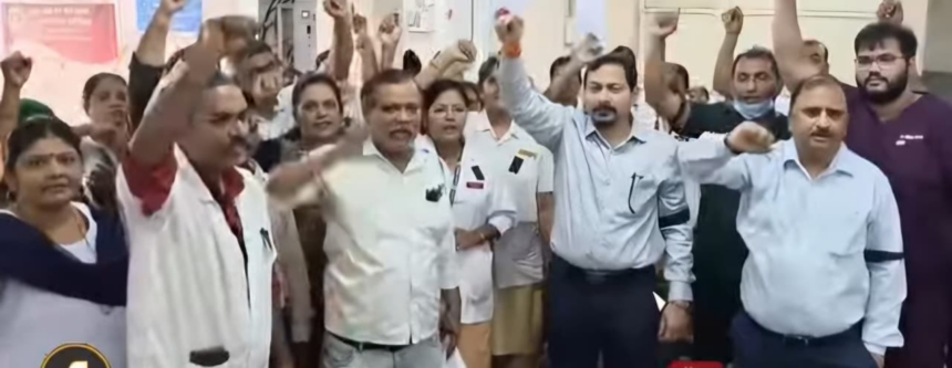 Doctors Protest, Seek Corporator's Removal