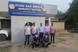 गुरुग्राम में FDA और दिल्ली पुलिस की संयुक्त कार्रवाई में ब्लड प्रेशर की नकली दवाओं का अंतरराज्यीय गिरोह बेनकाब, रुड़की से होता था निर्माण और कई राज्यों में होती थी सप्लाई।